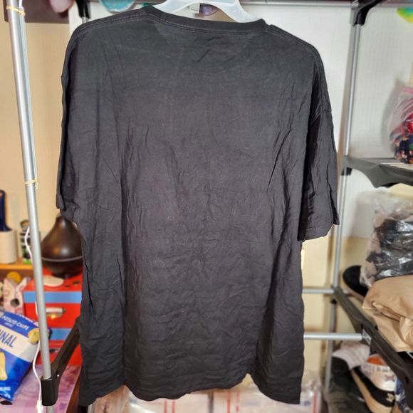 Muhammad Ali Fighter Words Graphic Tee Black Short Sleeve - Size 3XL - Picture 3 of 4